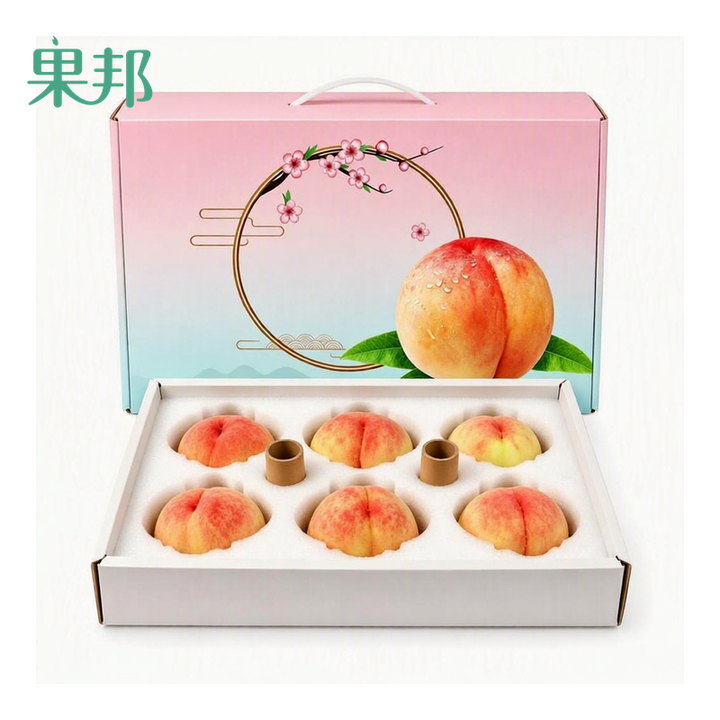 桃子纸箱 实拍图