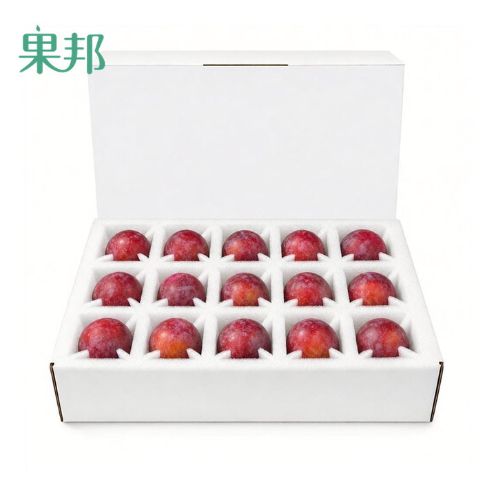 李子包装盒 实拍图