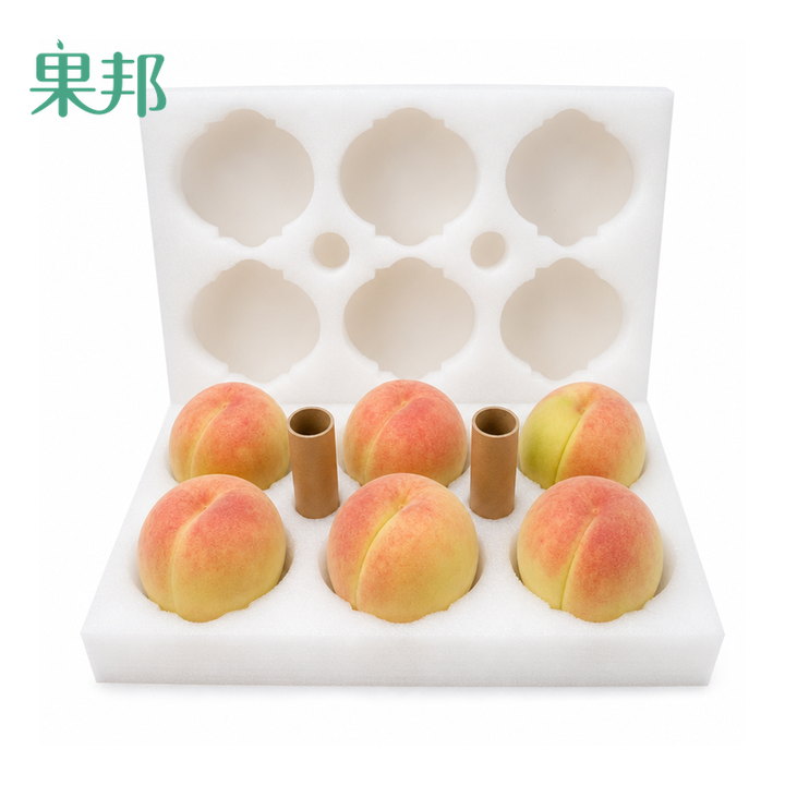 珍珠棉水果托（6 枚） 实拍图
